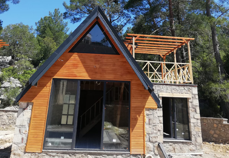 Hisançandır Bungalov Ev Projesi